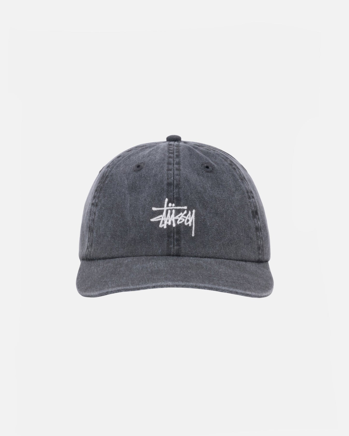 Casquette strapback délavée, profil bas, basique