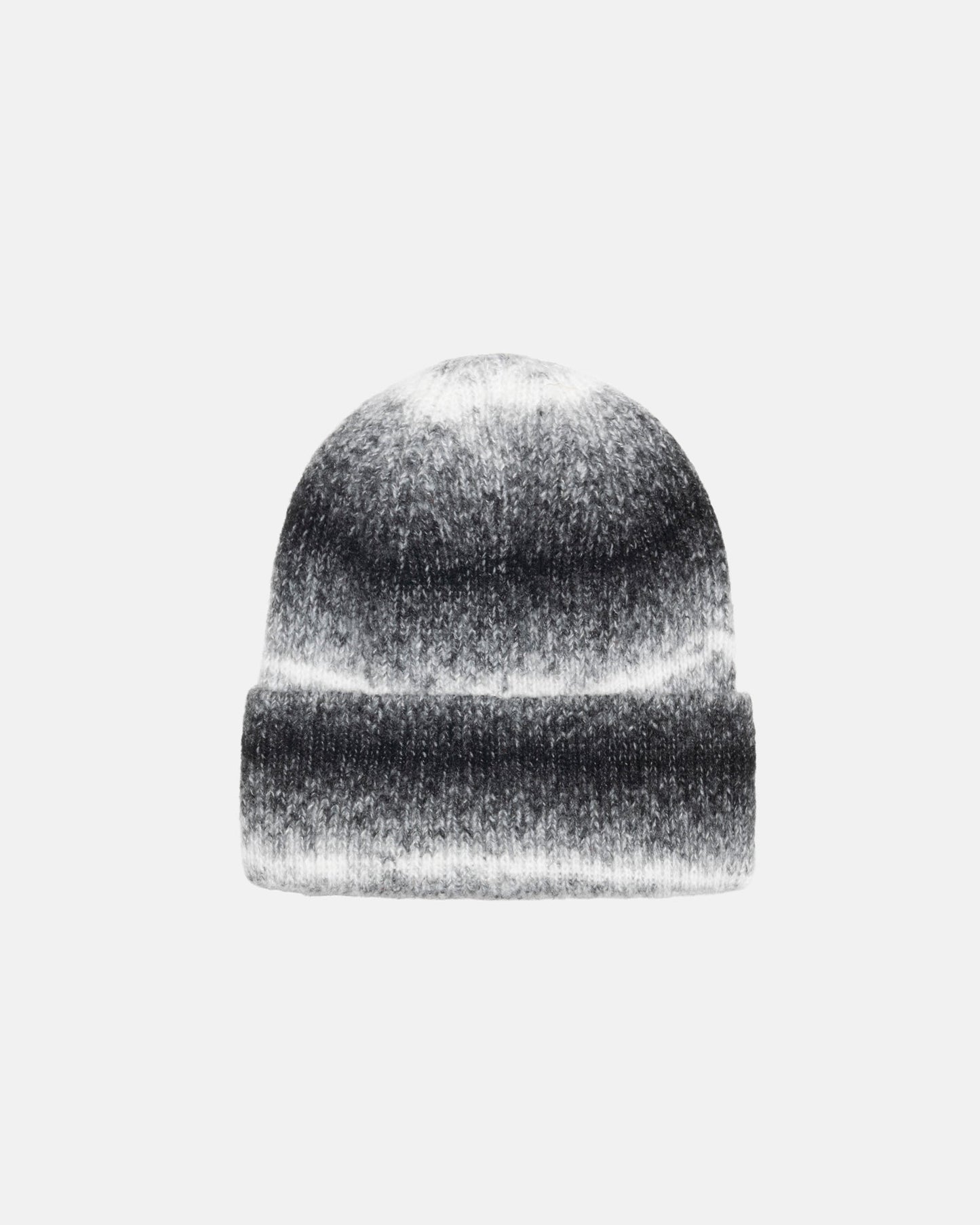 BONNET EN MAILLE RAYÉ À REVERS