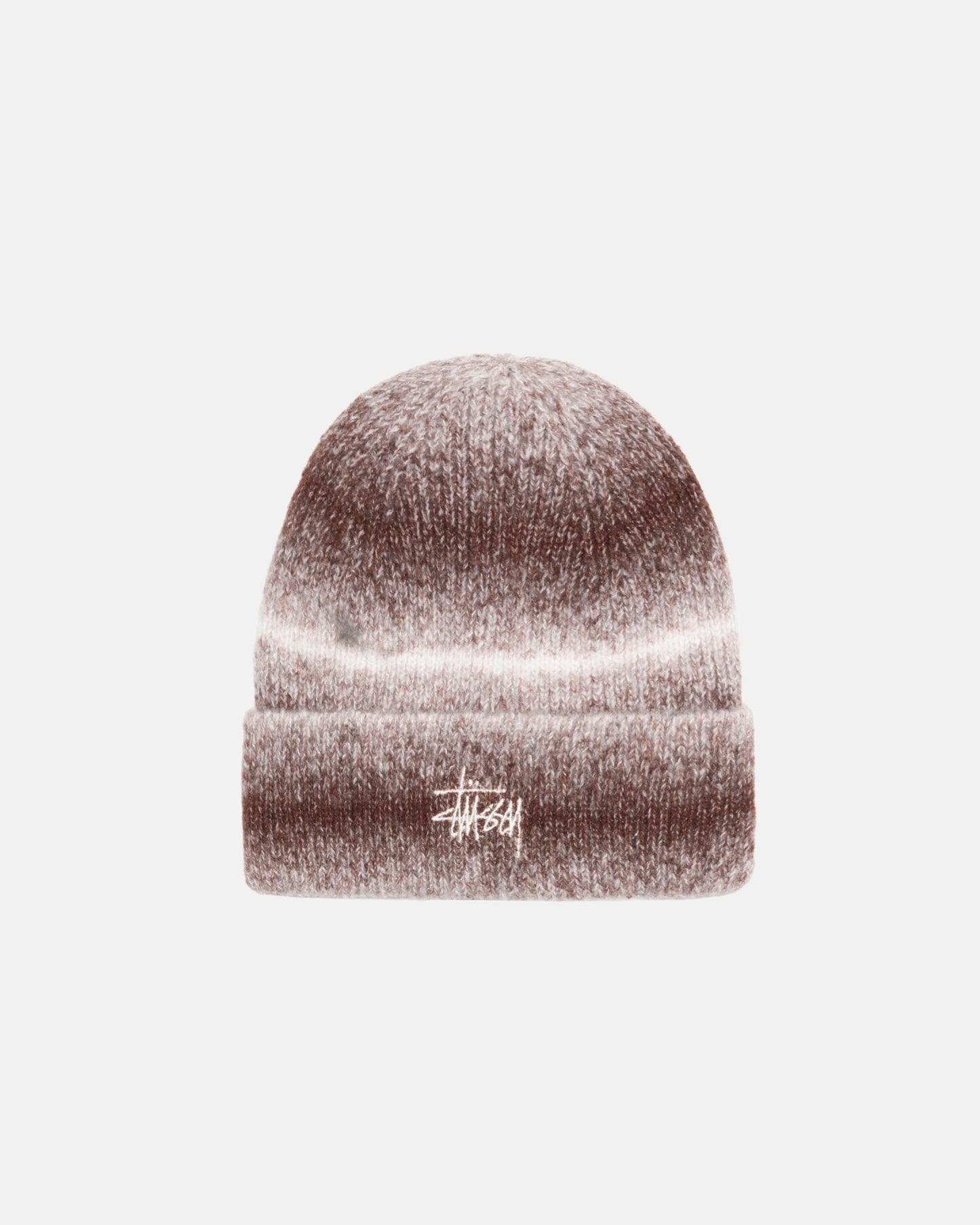 BONNET EN MAILLE RAYÉ À REVERS