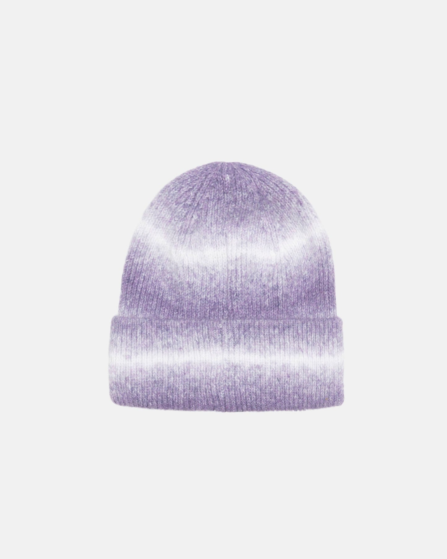 BONNET À REVERS EN TRICOT RAYÉ