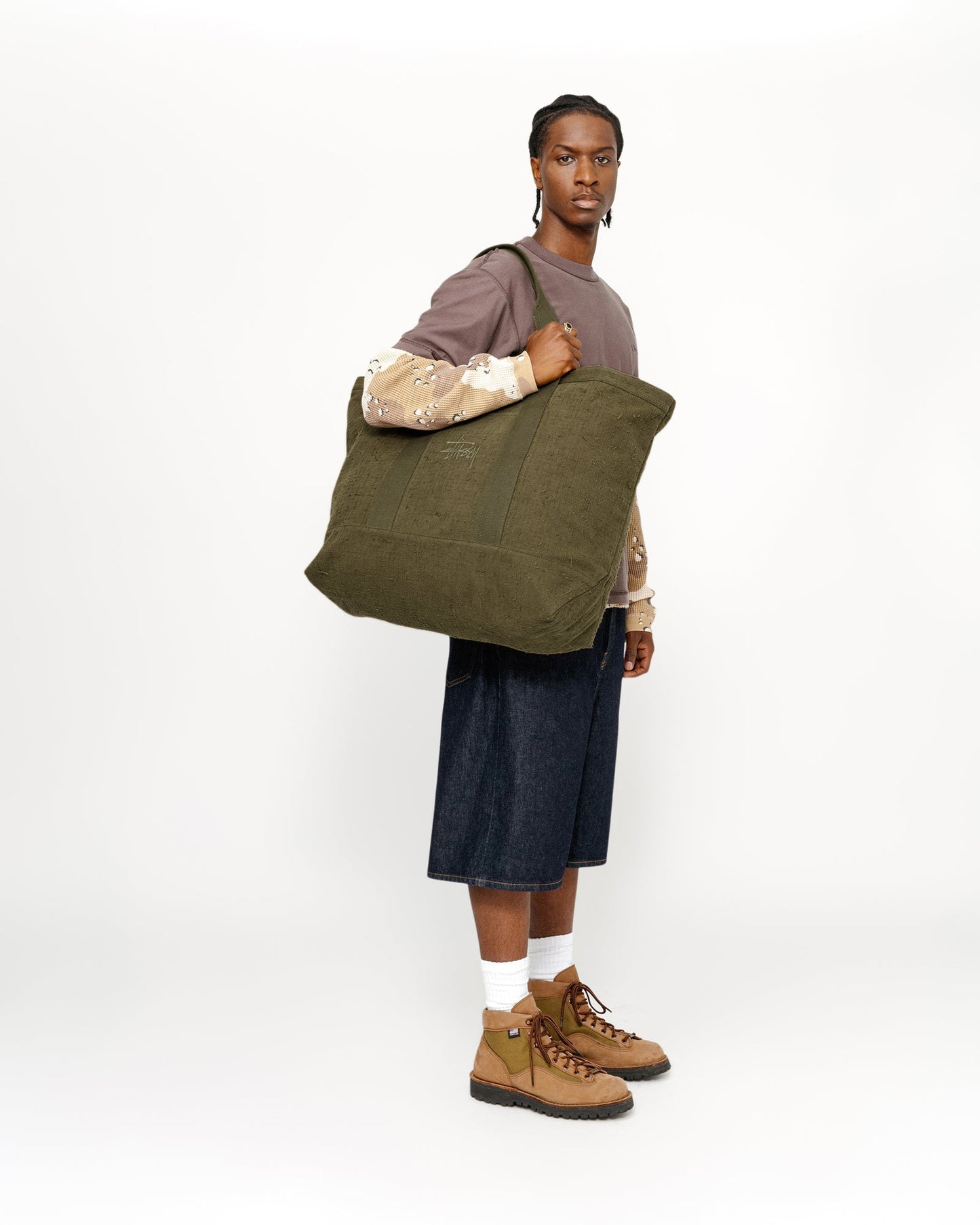 SAC CABAS XL AIGUILLETÉ