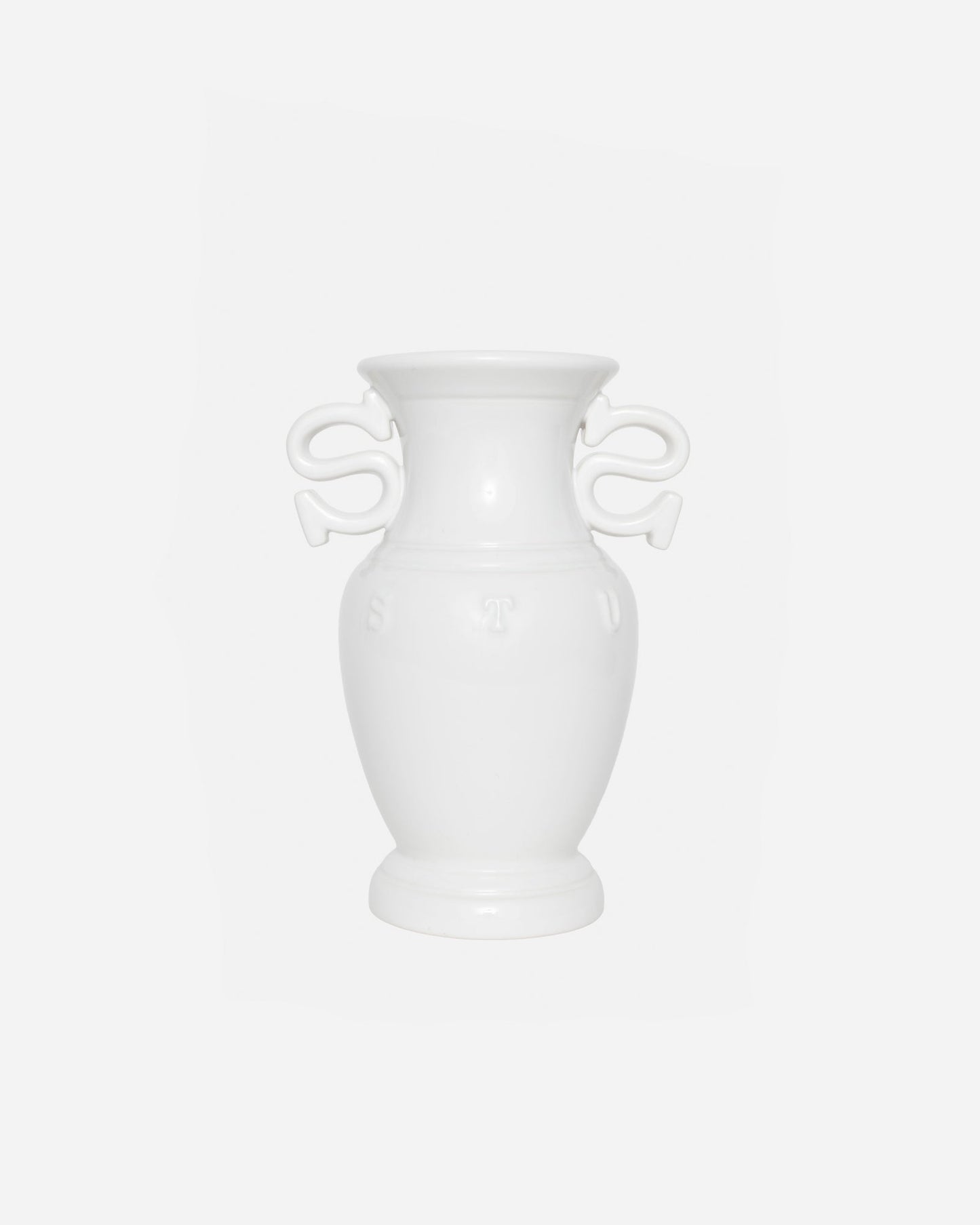 VASE EN CÉRAMIQUE AVEC ANSE EN S