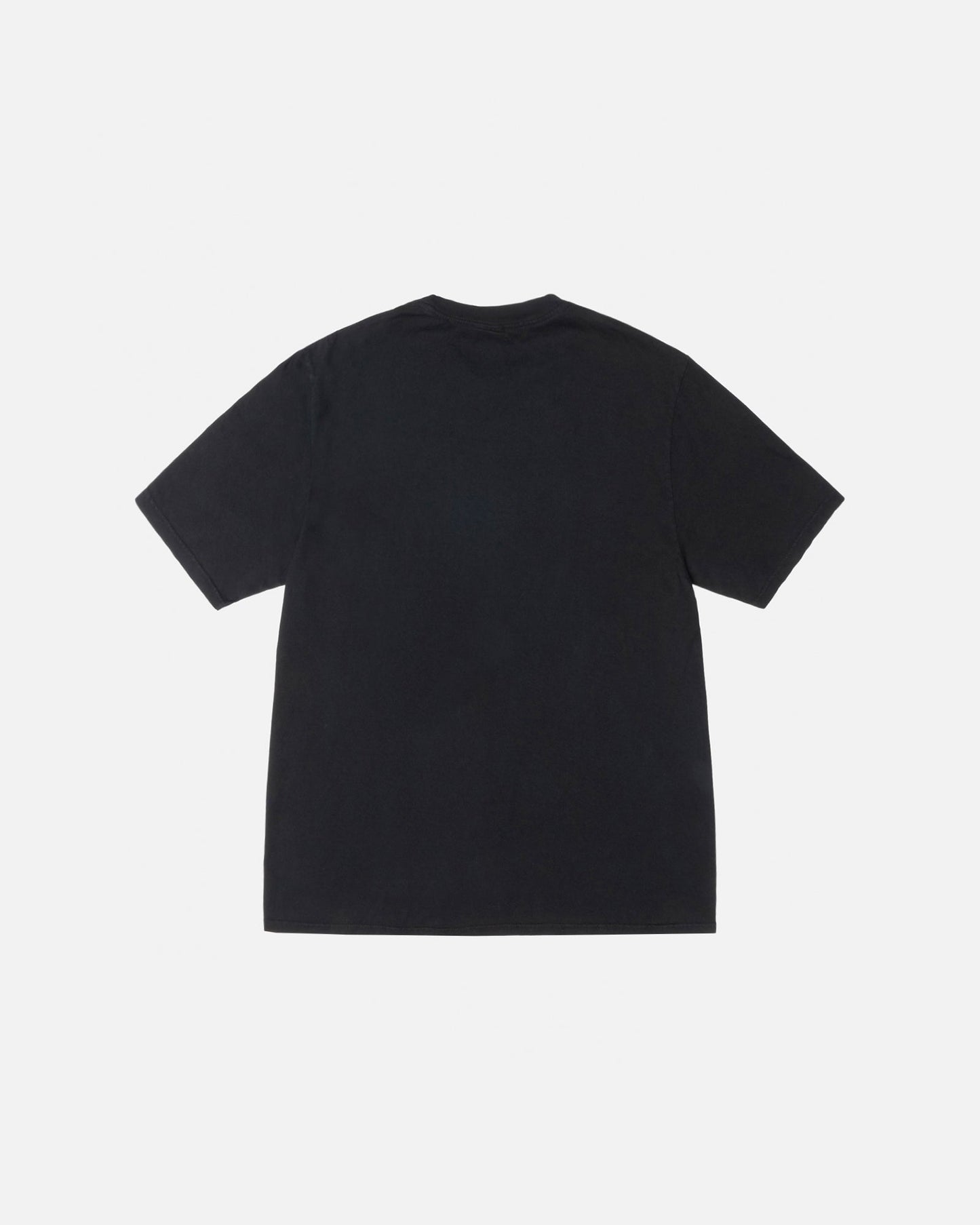 T-SHIRT EN COTON LISSE TEINT EN PIÈCE