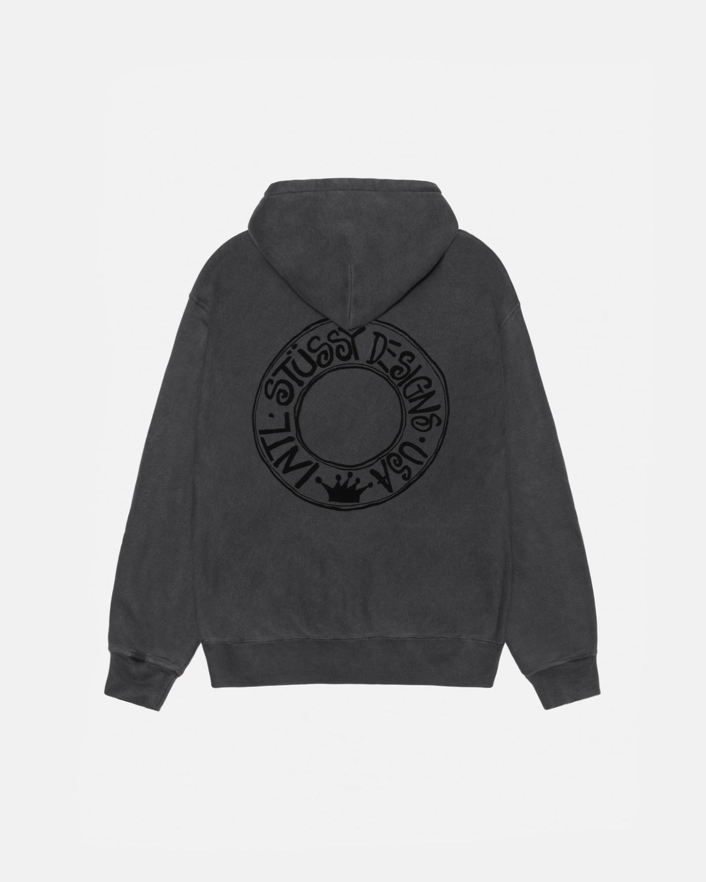 BUANA SWEAT À CAPUCHE ZIP PIGMENT TEINT