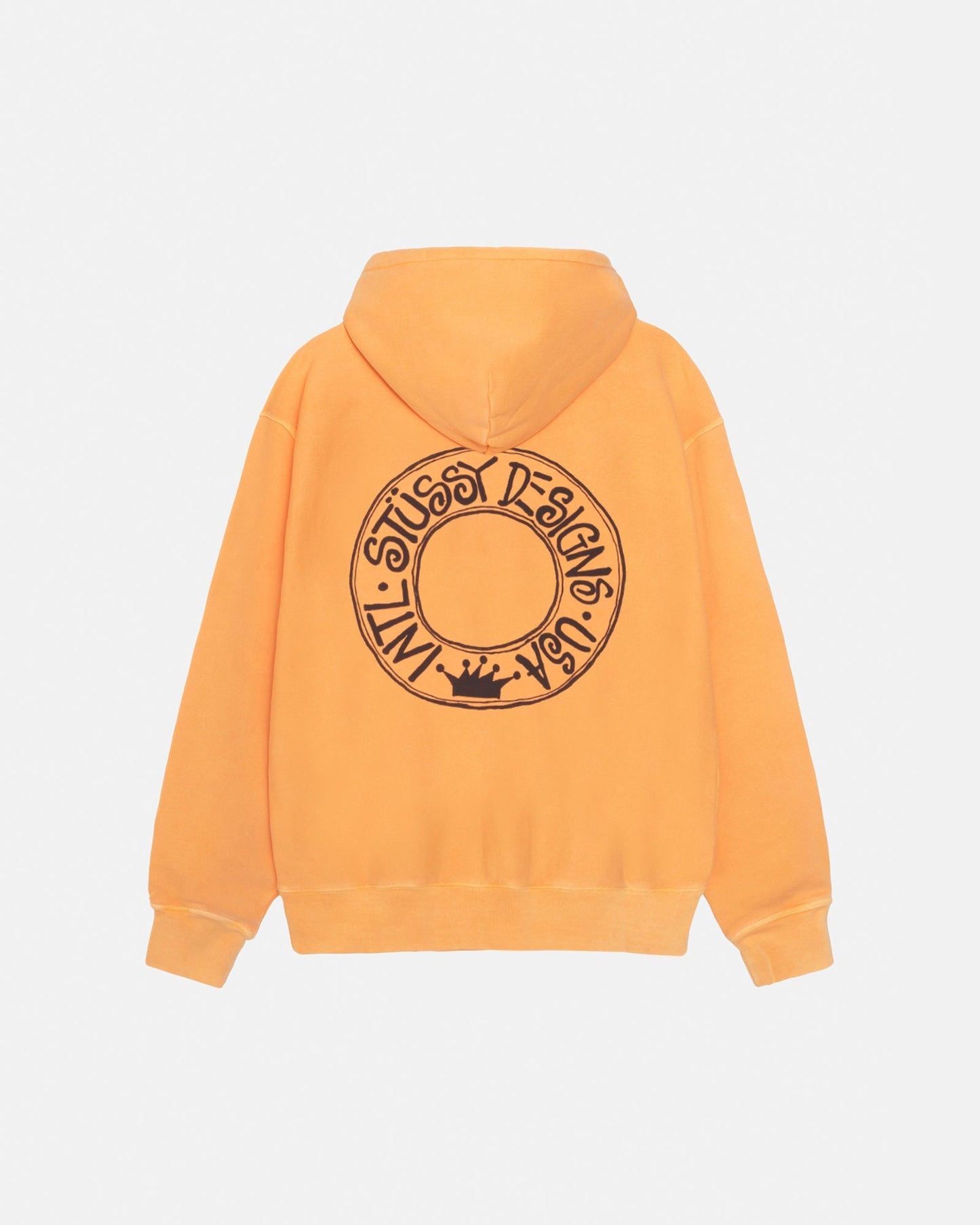 BUANA HOODIE ZIPPÉ EN TEINTURE PIGMENTAIRE