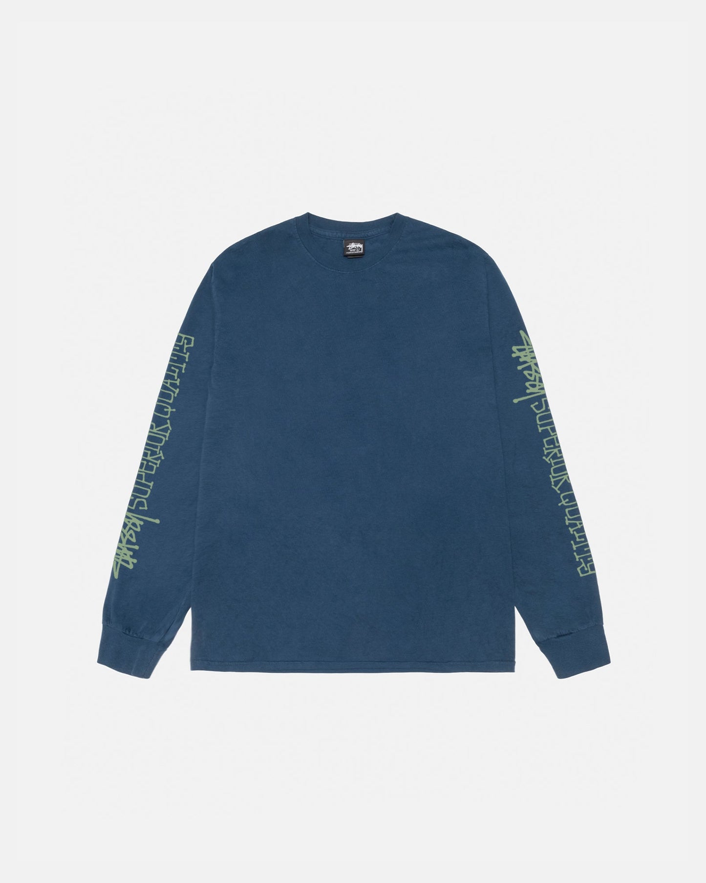 TEE-SHIRT MANCHES LONGUES DE QUALITÉ SUPÉRIEURE TEINT EN PIÈCE