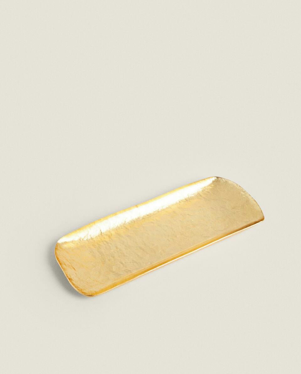 GOLDEN GLASS TABLEWARE SET