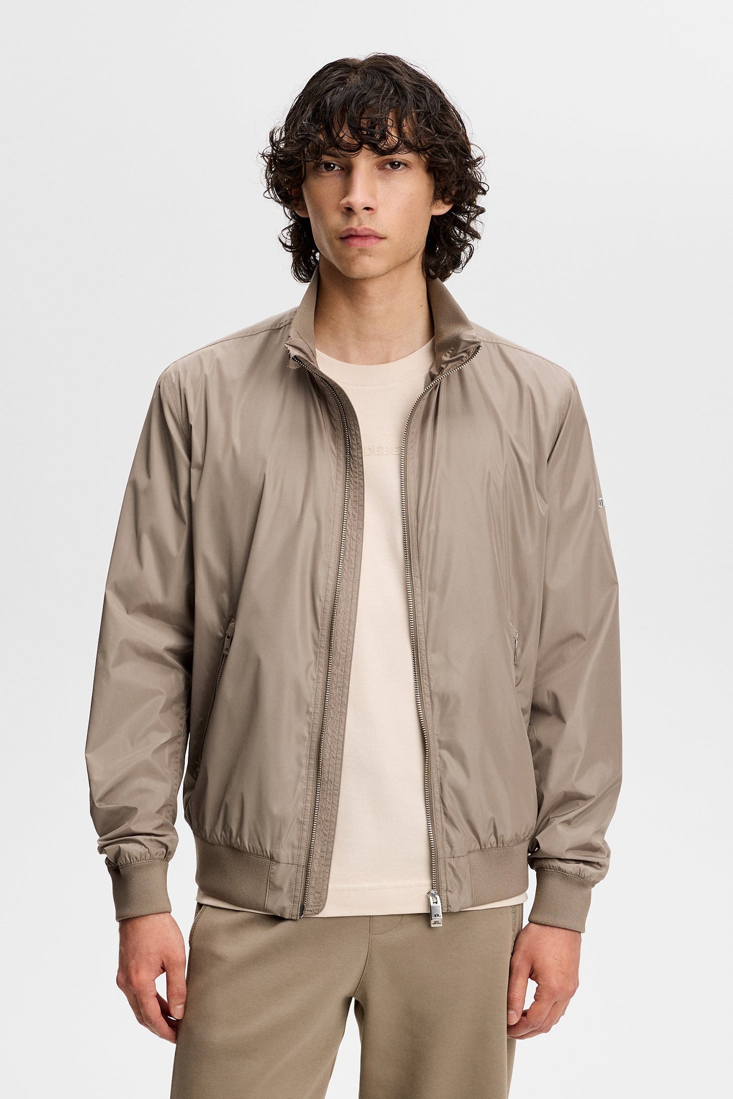 Kevin Poly Jacket / Brindle