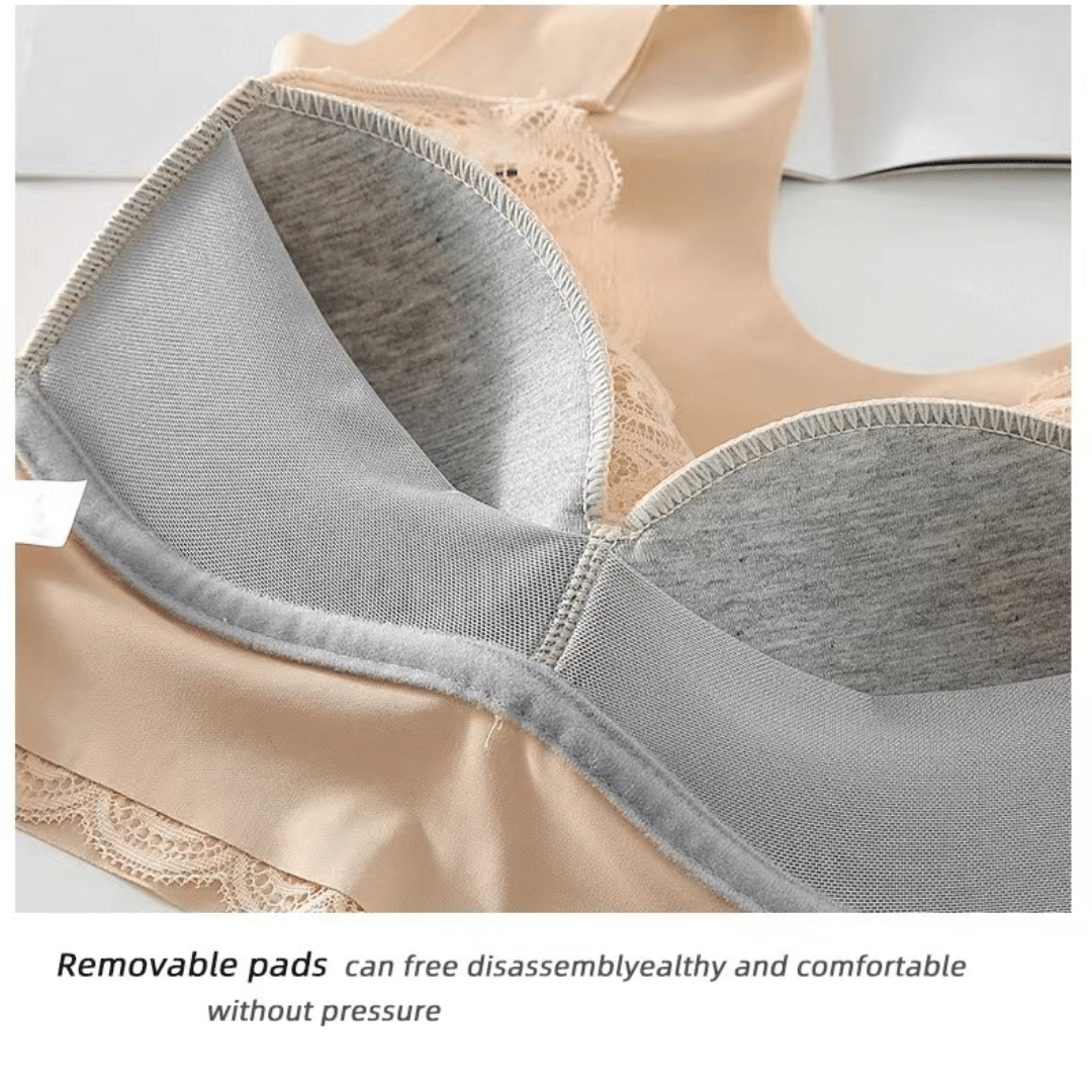 🔥Dernier jour : 2 soutiens-gorge achetés, le 3ème offert !😍 - Soutien-gorge sans coutures, sans armatures, push-up en dentelle
