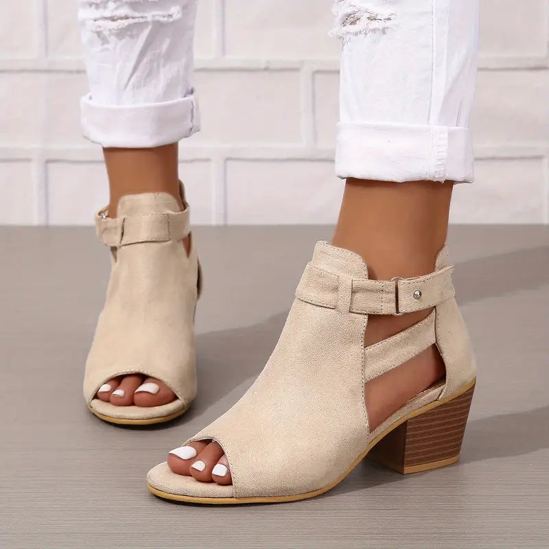 🔥Dernière promotion : 50 % de réduction – Nouvelles chaussures orthopédiques en cuir à talon haut pour femme 2024