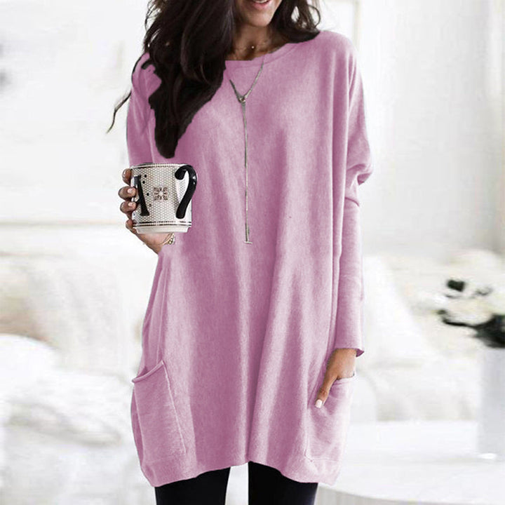 Pull chic femme col rond automne/hiver