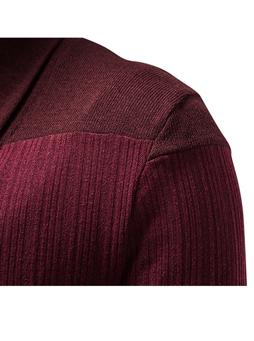 Cardigan décontracté en patchwork Brent (chemise non incluse)