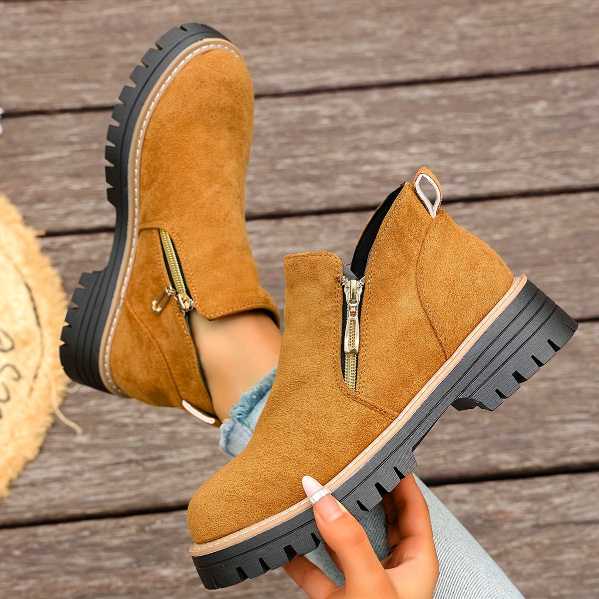 🔥 Dernière chance : 50 % de réduction sur les bottines à plateforme pour femme