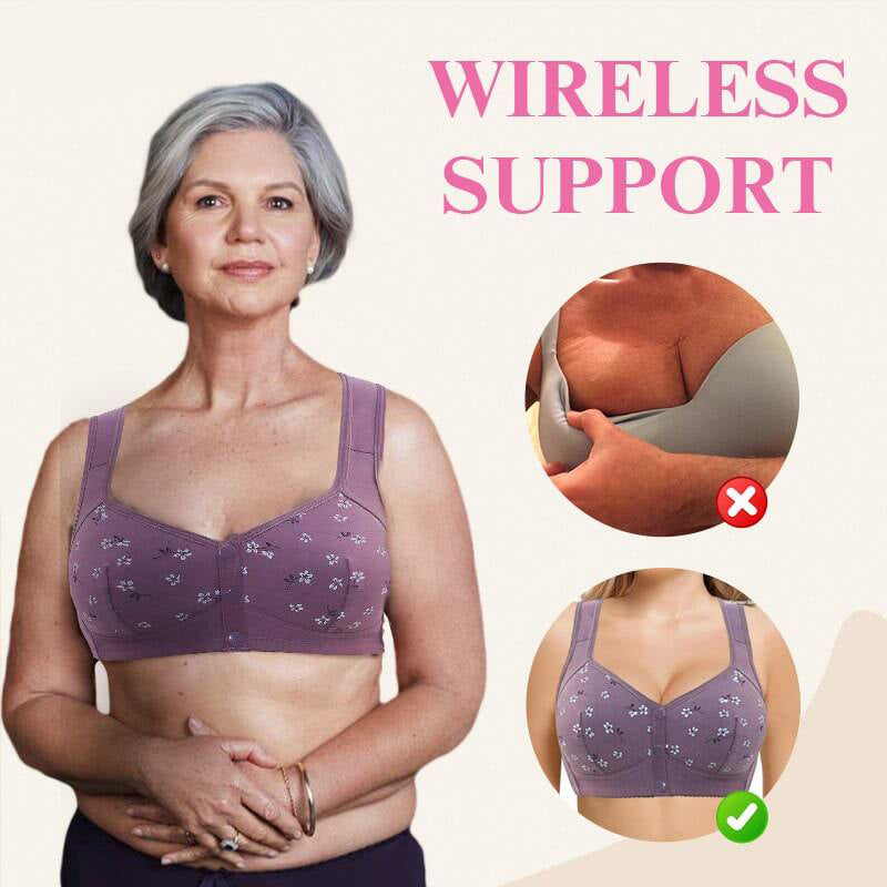 🎁1 acheté = 2 GRATUITS🎁 - Soutien-gorge à boutons sur le devant, confortable et pratique