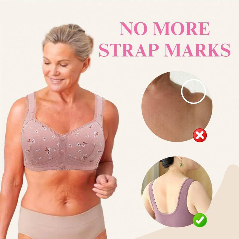 🎁1 acheté = 2 GRATUITS🎁 - Soutien-gorge à boutons sur le devant, confortable et pratique