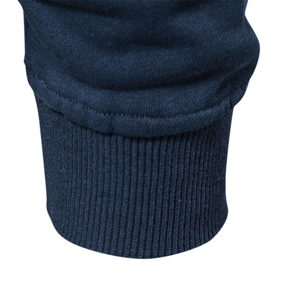 Veste de survêtement zippée en molleton uni à col baseball pour homme