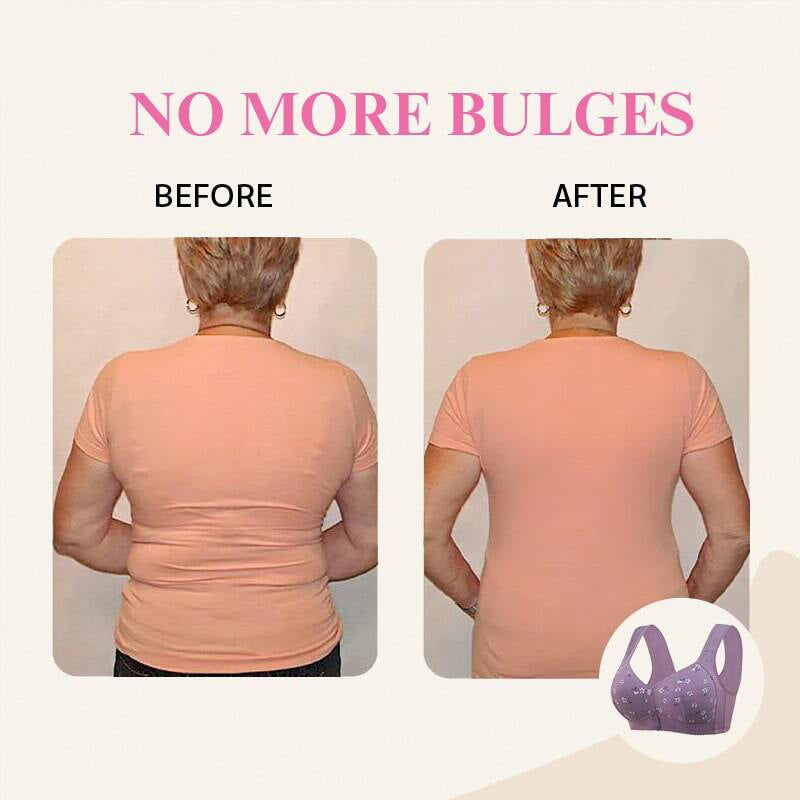 🎁1 acheté = 2 GRATUITS🎁 - Soutien-gorge à boutons sur le devant, confortable et pratique