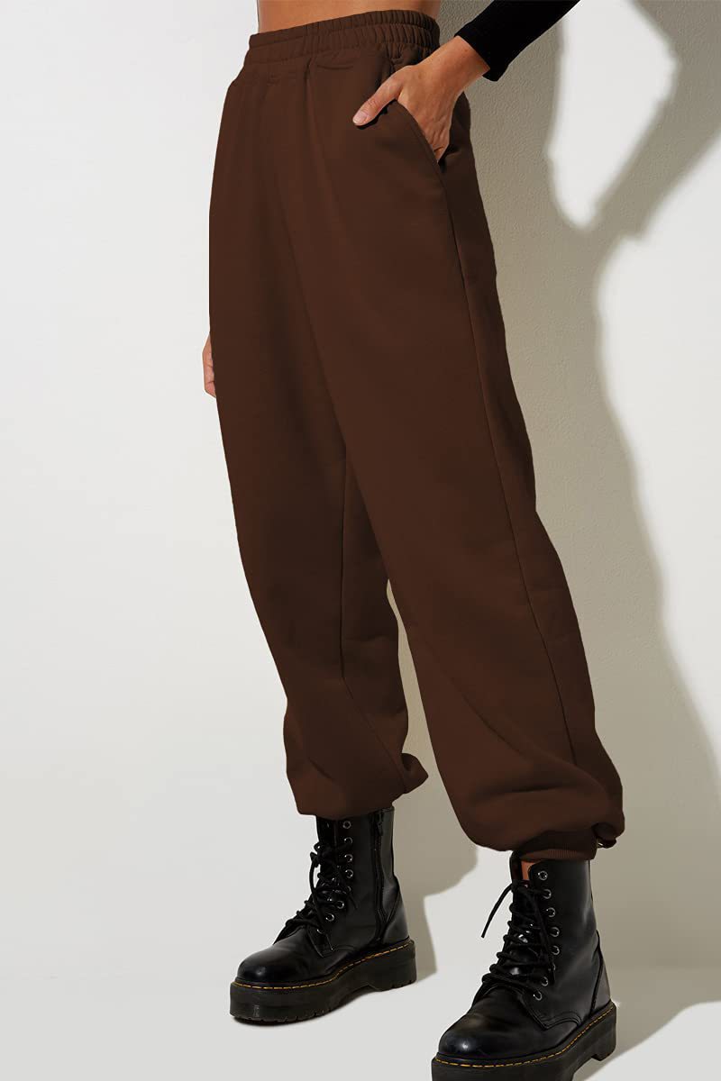 ✨Dernier jour : -69 %✨ Jogging ample taille haute pour femme avec poches