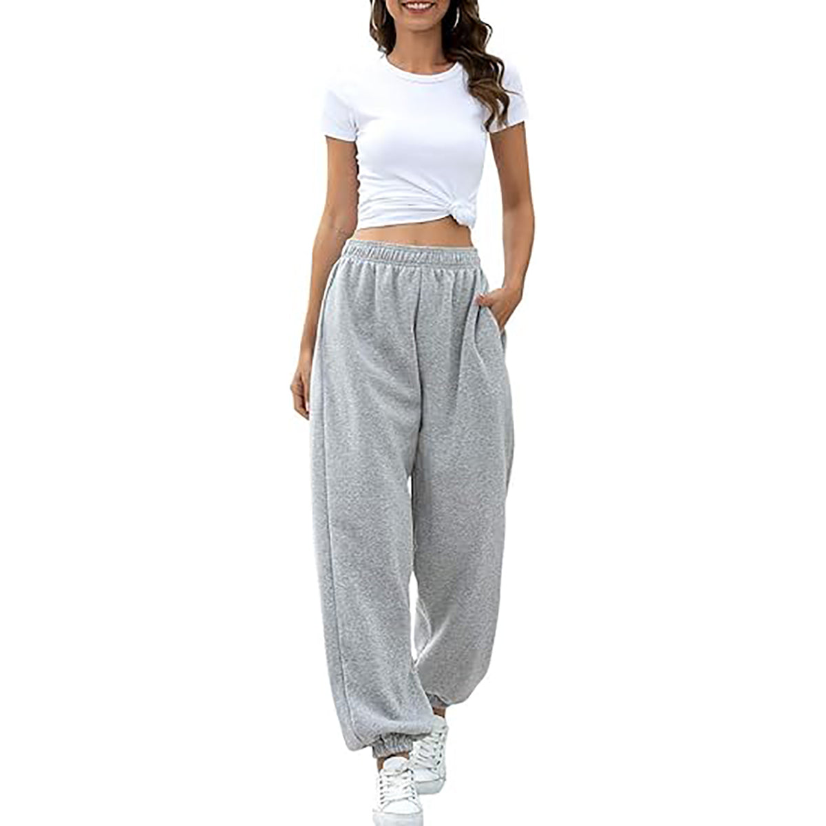 ✨Pantalon de jogging taille haute pour femmes, idéal pour l'entraînement