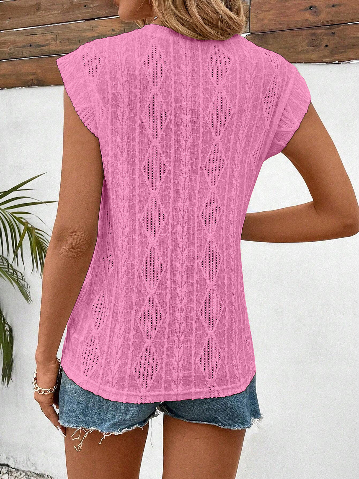 ✨T-shirt classique d'été jacquard à rayures pour femme