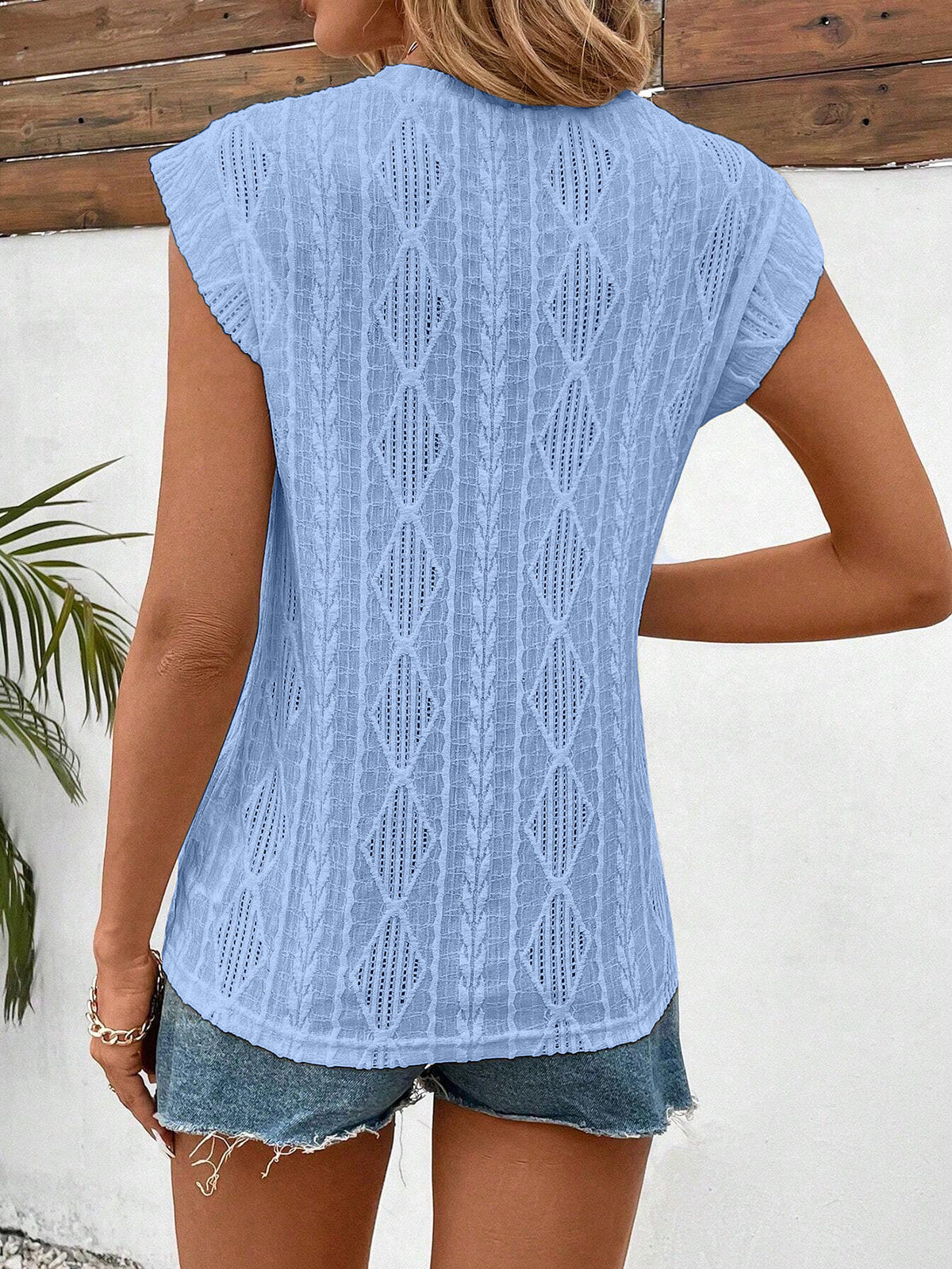 ✨T-shirt classique d'été jacquard à rayures pour femme