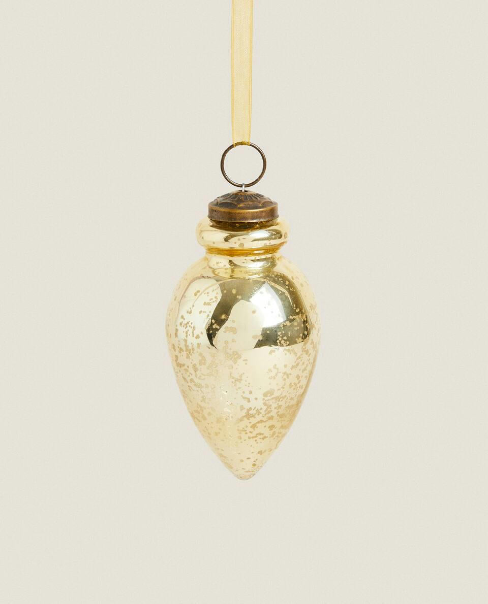 SHINY DROPLET CHRISTMAS DECORATION