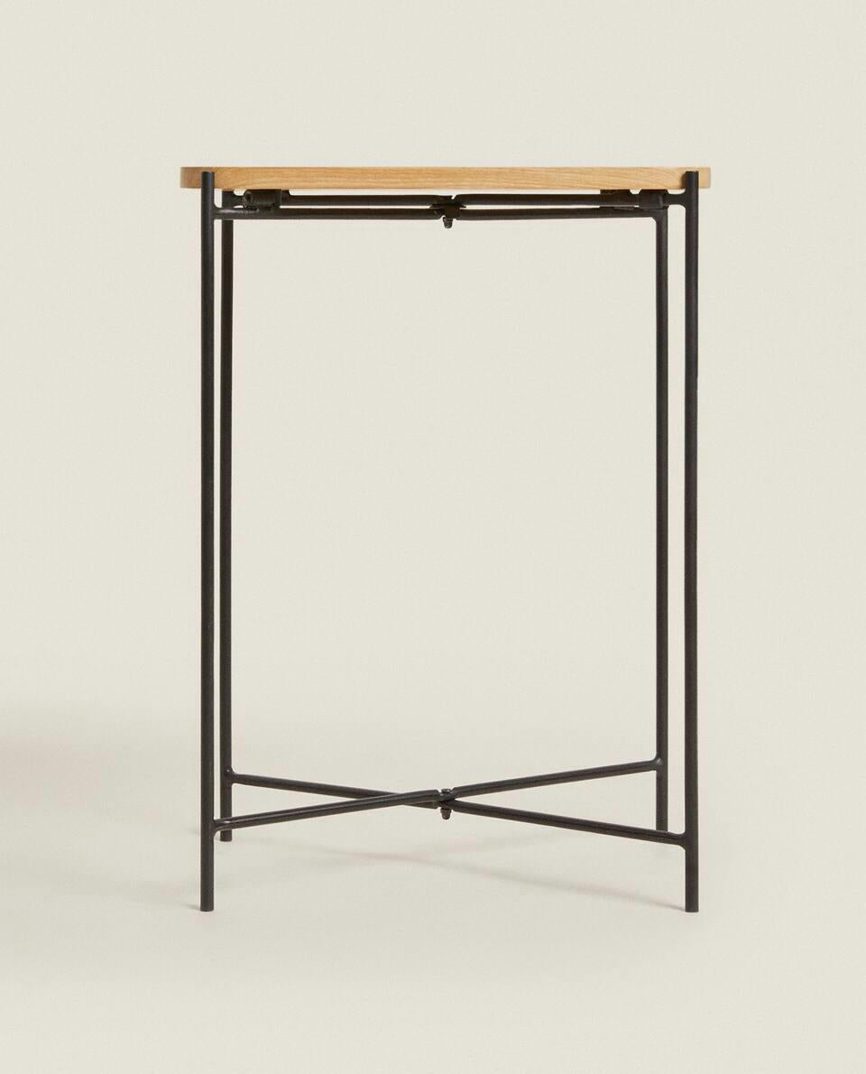 OAK SIDE TABLE