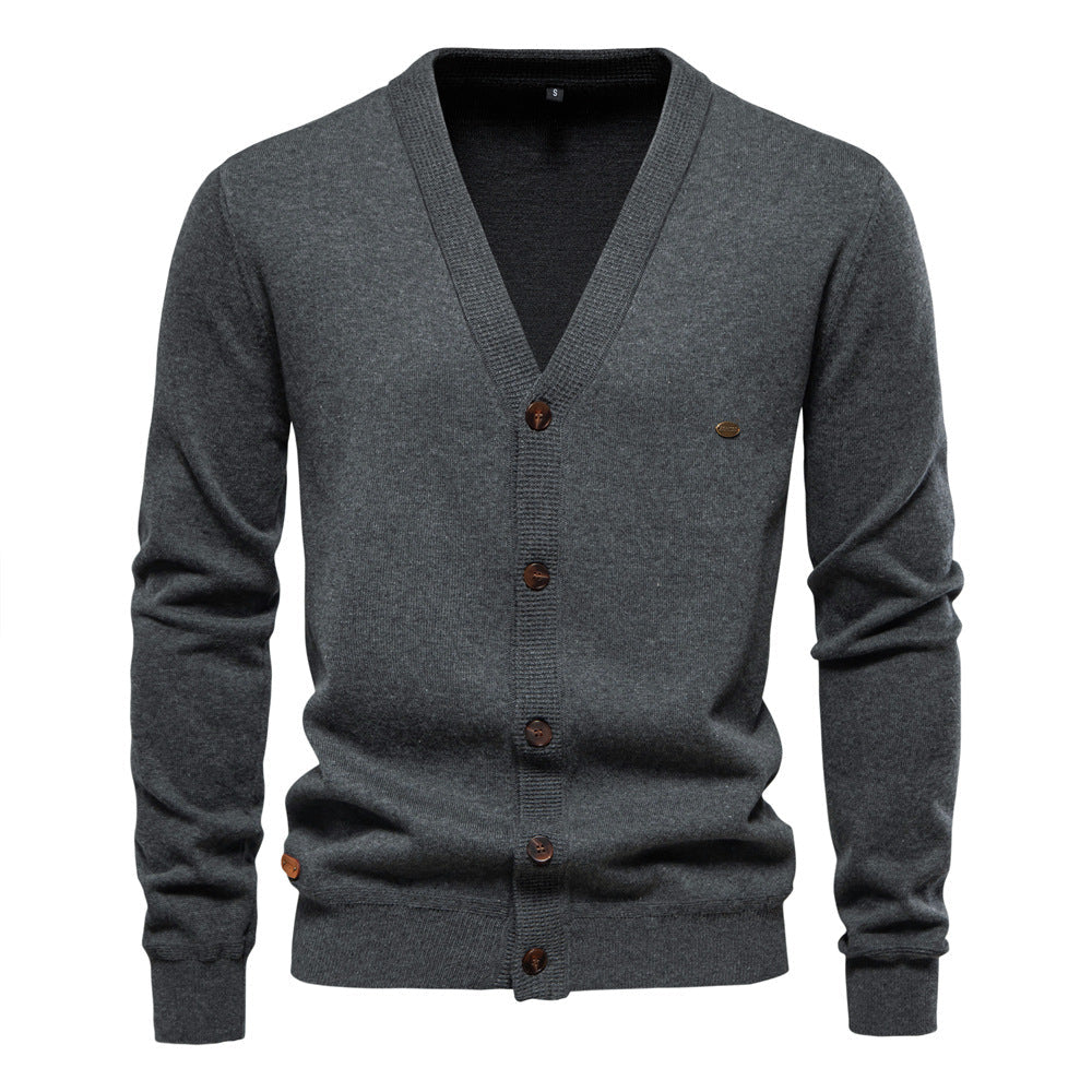 Gilet col V homme coupe ajustée