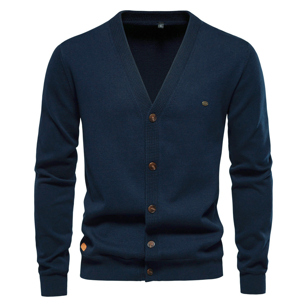 Gilet col V homme coupe ajustée