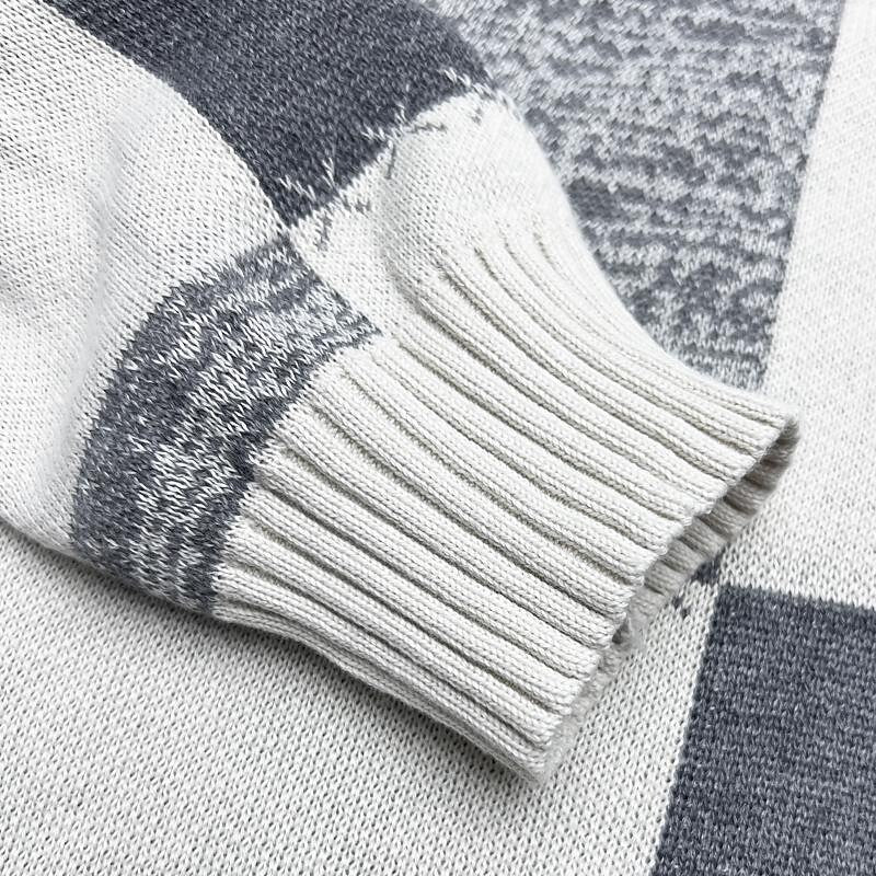 Sweat à capuche bicolore pour homme