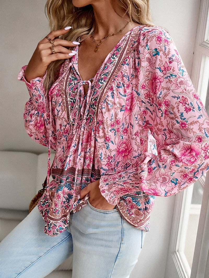 Haut floral d'été