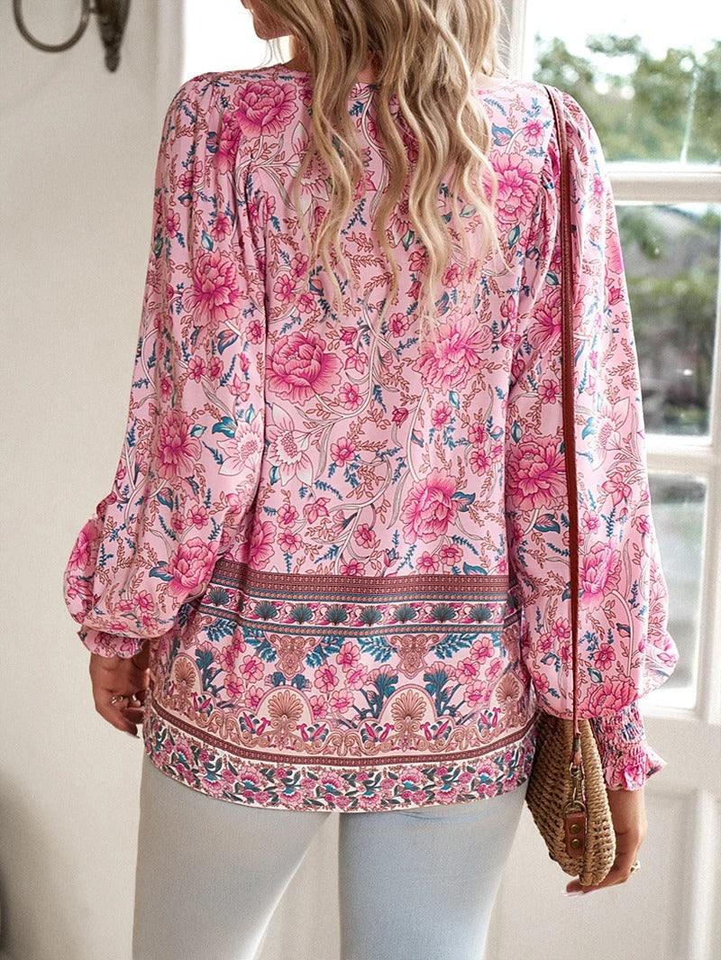 Haut floral d'été
