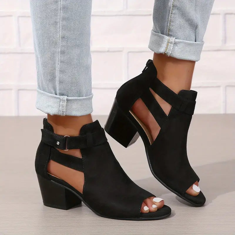 🔥Dernière promotion : 50 % de réduction – Nouvelles chaussures orthopédiques en cuir à talon haut pour femme 2024