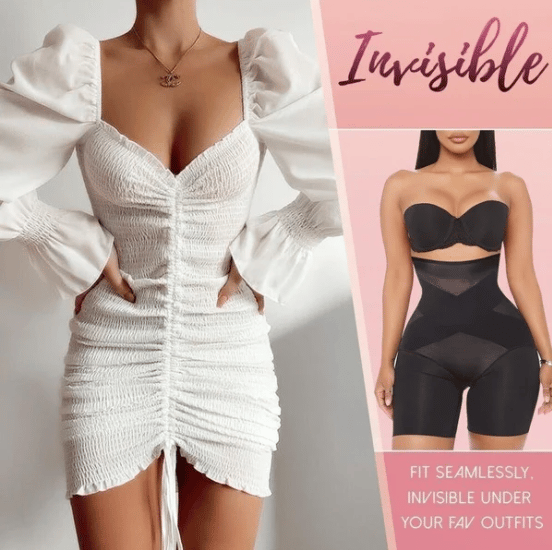 Nouveau Shaper Taille Haute Compression Croisée Abdominaux et Fessiers