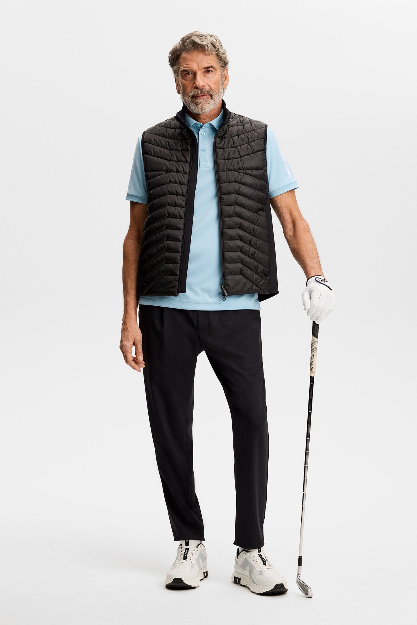 Tour Tech Polo / Forget-Me-Not