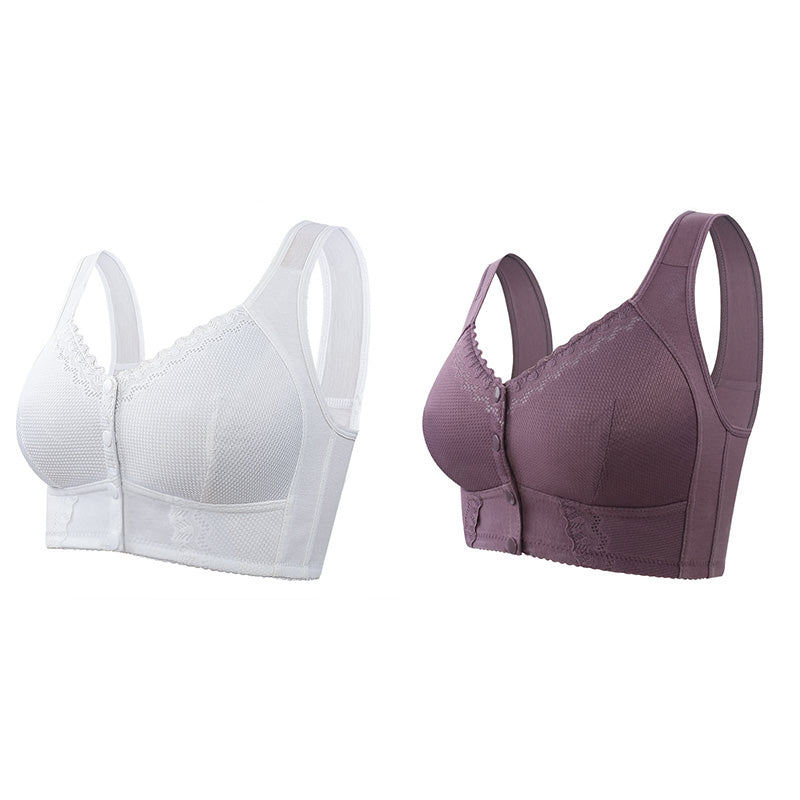 💝Vente flash💝Nouveau Soutien-gorge respirant à fermeture avant extensible 2024 pour seniors